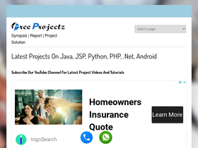 'freeprojectz.com' screenshot