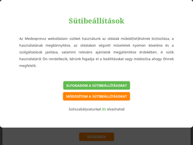 'medexpressz.hu' screenshot