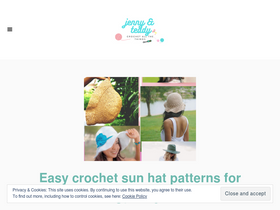 'jennyandteddy.com' screenshot