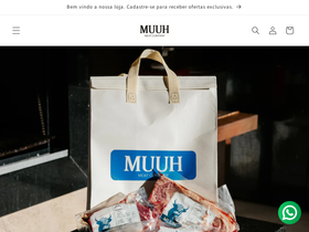 muuhshop.com homepage screenshot