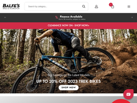 'balfesbikes.co.uk' screenshot