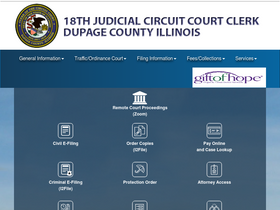 '18thjudicial.org' screenshot