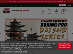 'mmaniak.pl' screenshot