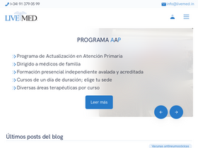 'livemed.in' screenshot