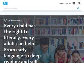 'coxcampus.org' screenshot