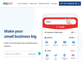 'chqbook.com' screenshot