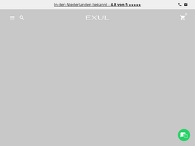 Exulsanitar homepage screenshot