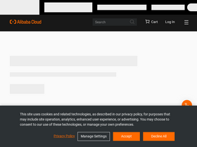 'alibabacloud.com' screenshot