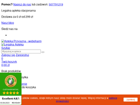 'webpharm.pl' screenshot