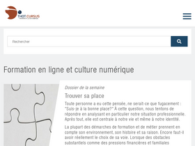 'cursus.edu' screenshot