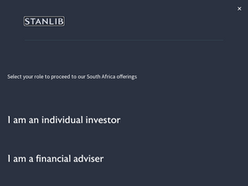 'stanlib.com' screenshot