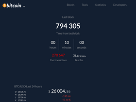 'bitaps.com' screenshot