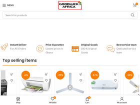 'goodluckafrica.com' screenshot