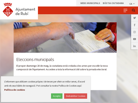 'rubi.cat' screenshot