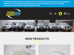 'patrolapart.com.au' screenshot