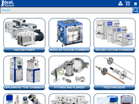 'idealvac.com' screenshot