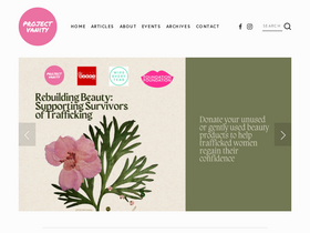 'projectvanity.com' screenshot