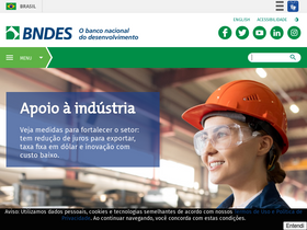 'bndes.gov.br' screenshot