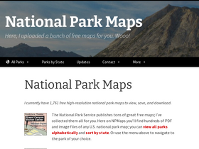 'npmaps.com' screenshot