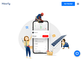 'hourly.io' screenshot