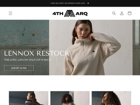 4TH ARQ homepage screenshot