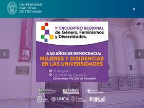 'unt.edu.ar' screenshot