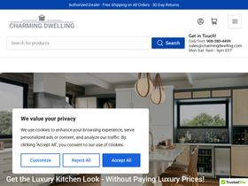 charmingdwelling.com homepage screenshot