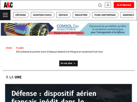 'air-cosmos.com' screenshot