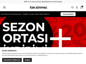 'faiksonmez.com' screenshot