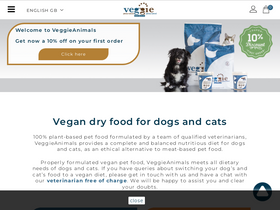 'veggieanimals.com' screenshot