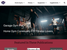 'garagegympro.com' screenshot