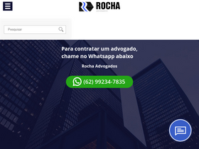 'rochadvogados.com.br' screenshot