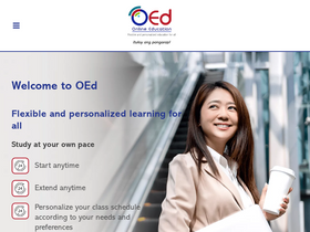 'oed.com.ph' screenshot