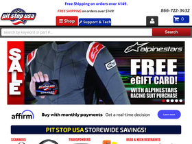 'pitstopusa.com' screenshot