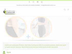 'poliklinikaconsilium.com' screenshot