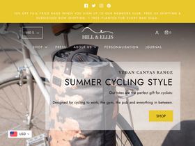 hillandellis.com homepage screenshot