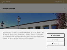 'bockelandt.be' screenshot