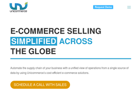 'unicommerce.com' screenshot
