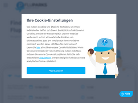 'parkenflughafen.de' screenshot