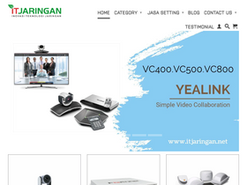 itjaringan.net homepage screenshot