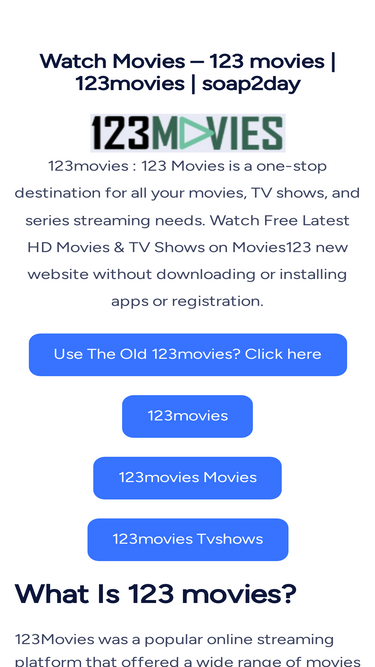 Is123movies discount