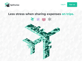 'splitwise.com' screenshot