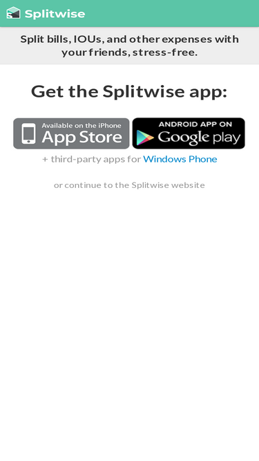 Splitwise on the App Store