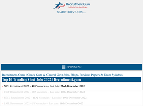 'recruitment.guru' screenshot