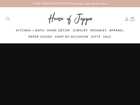 'houseofjoppa.com' screenshot