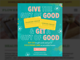 'iamaflowerchild.com' screenshot