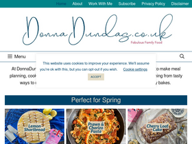 'donnadundas.co.uk' screenshot