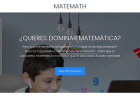 'matemathweb.com' screenshot