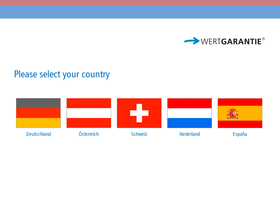 'wertgarantie.com' screenshot
