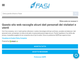 'fasi.eu' screenshot